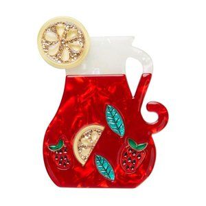 Erstwilder Vamos de Fiesta sangria brooch